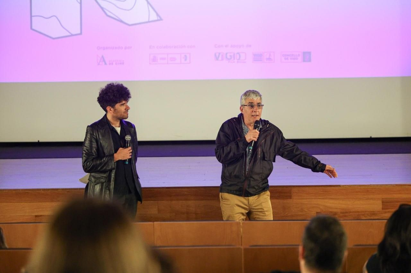 Alain Guiraudie presentó la proyección de “Miséricorde”.