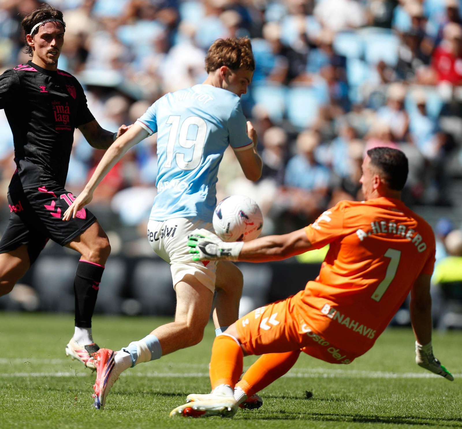 Galería | El partido entre el Celta y el Málaga en Balaídos