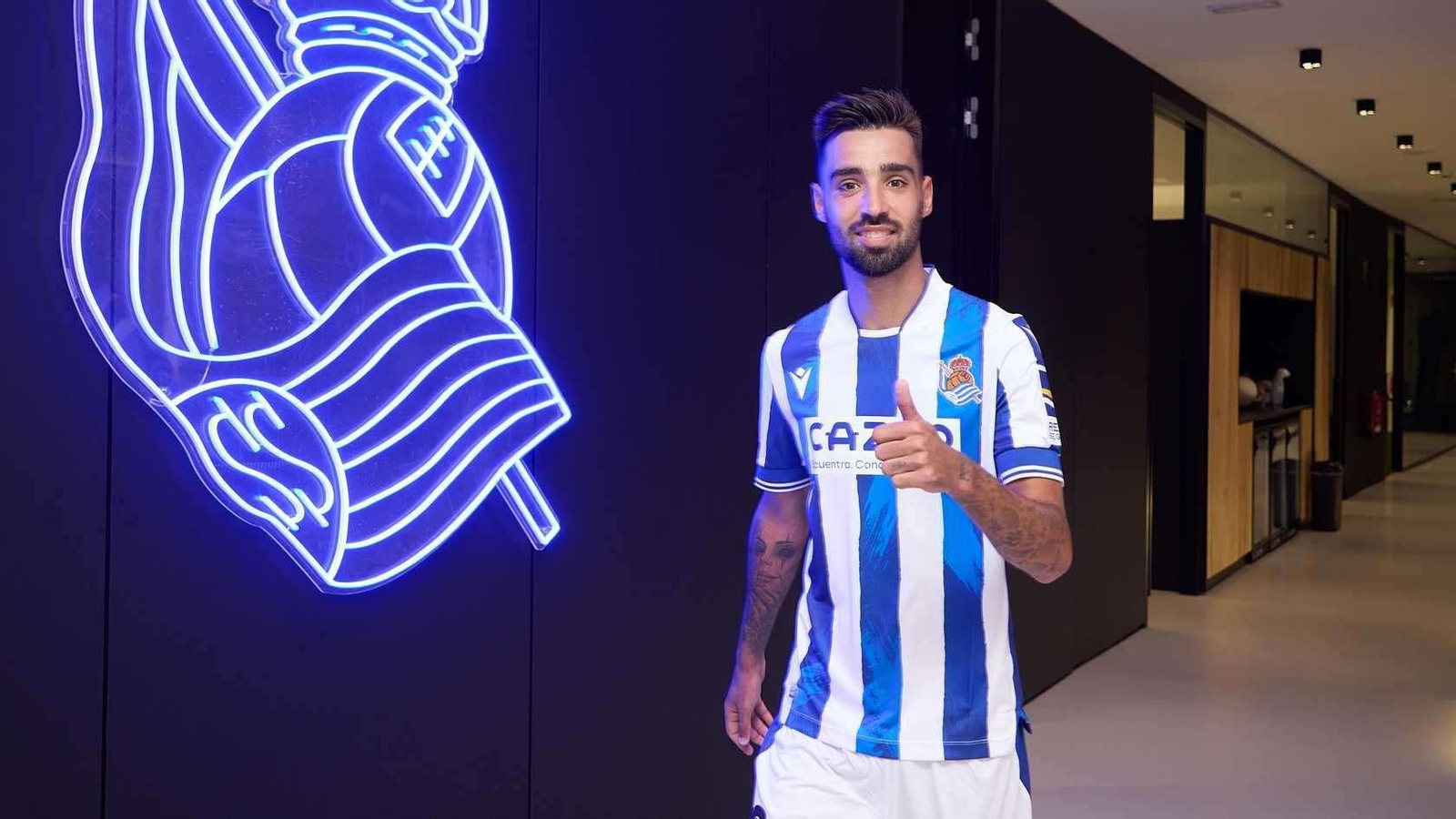 Brais Méndez dejó el Celta en 2022 para fichar por la Real.