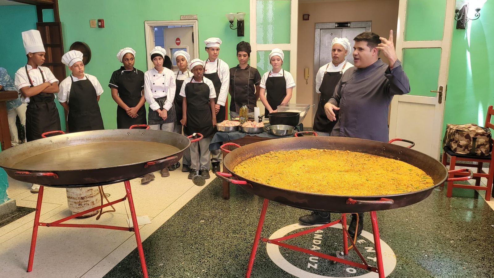 Clase magistral de paella