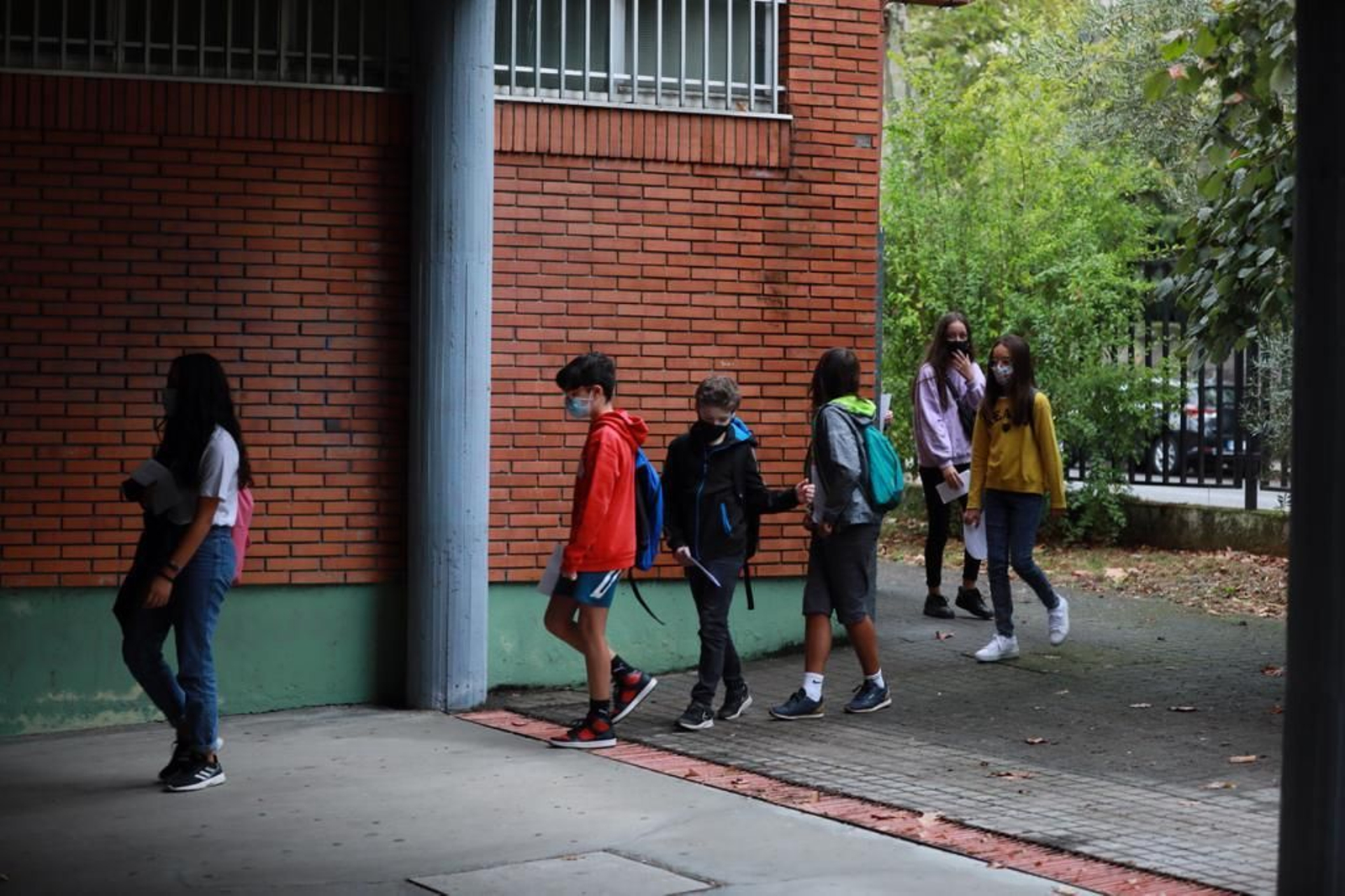 Inicio del curso escolar en los institutos ourensanos // FOTO: JOSÉ PAZ