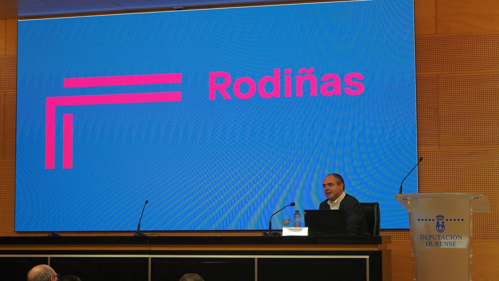 Daniel Hermosilla durante su ponencia.
