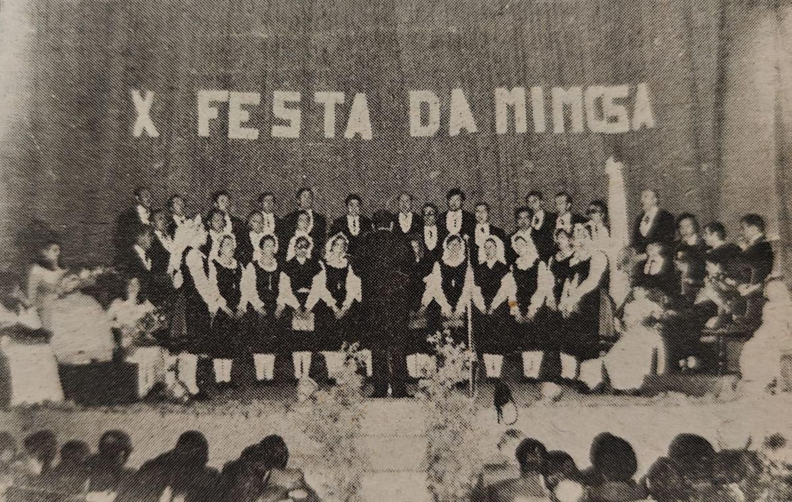 La Coral De Ruada, en la X Festa da Mimosa.