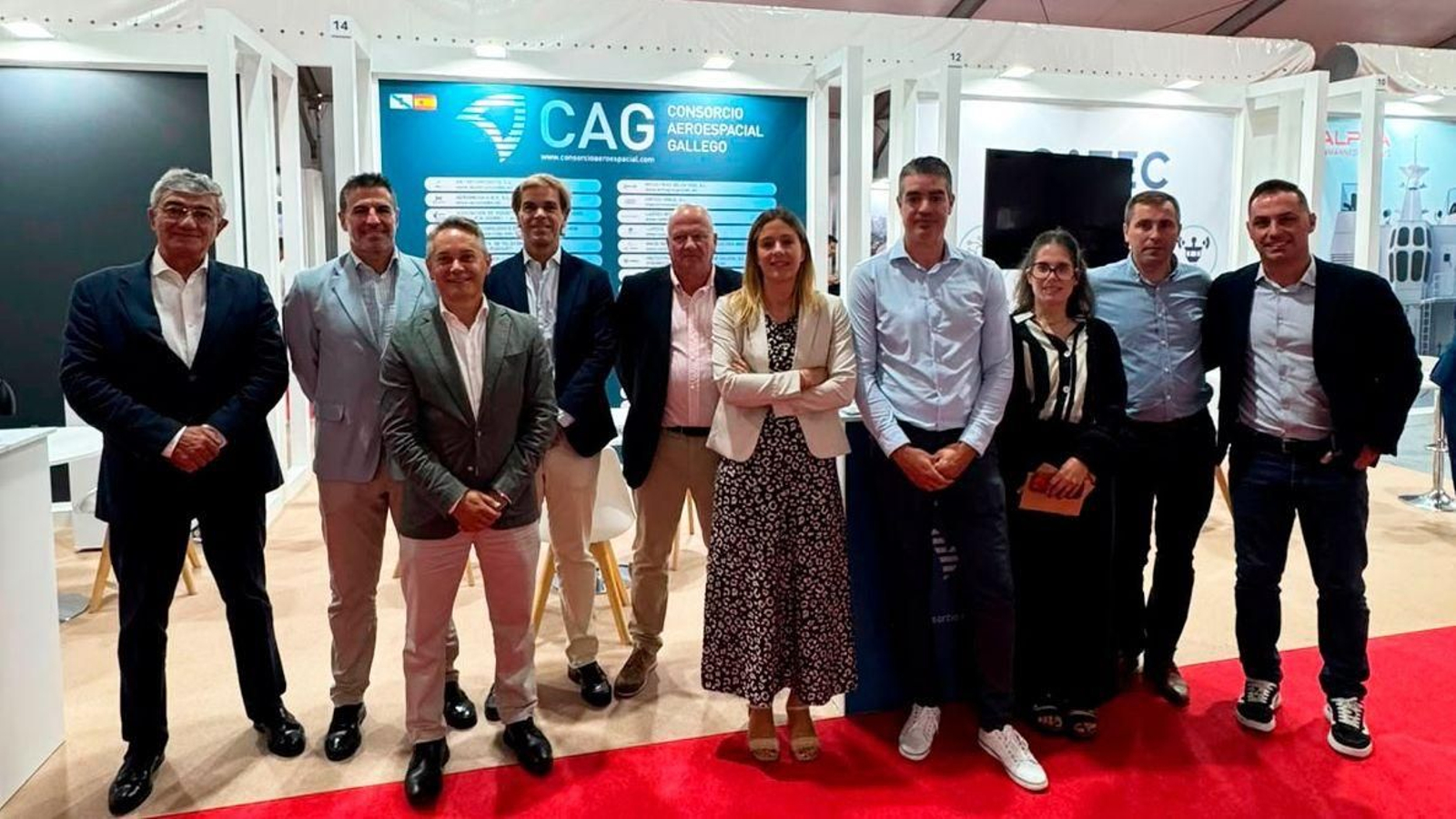 El Consorcio Aeroespacial Gallego estuvo presente en la feria Unvex, una de las más relevantes en drones.