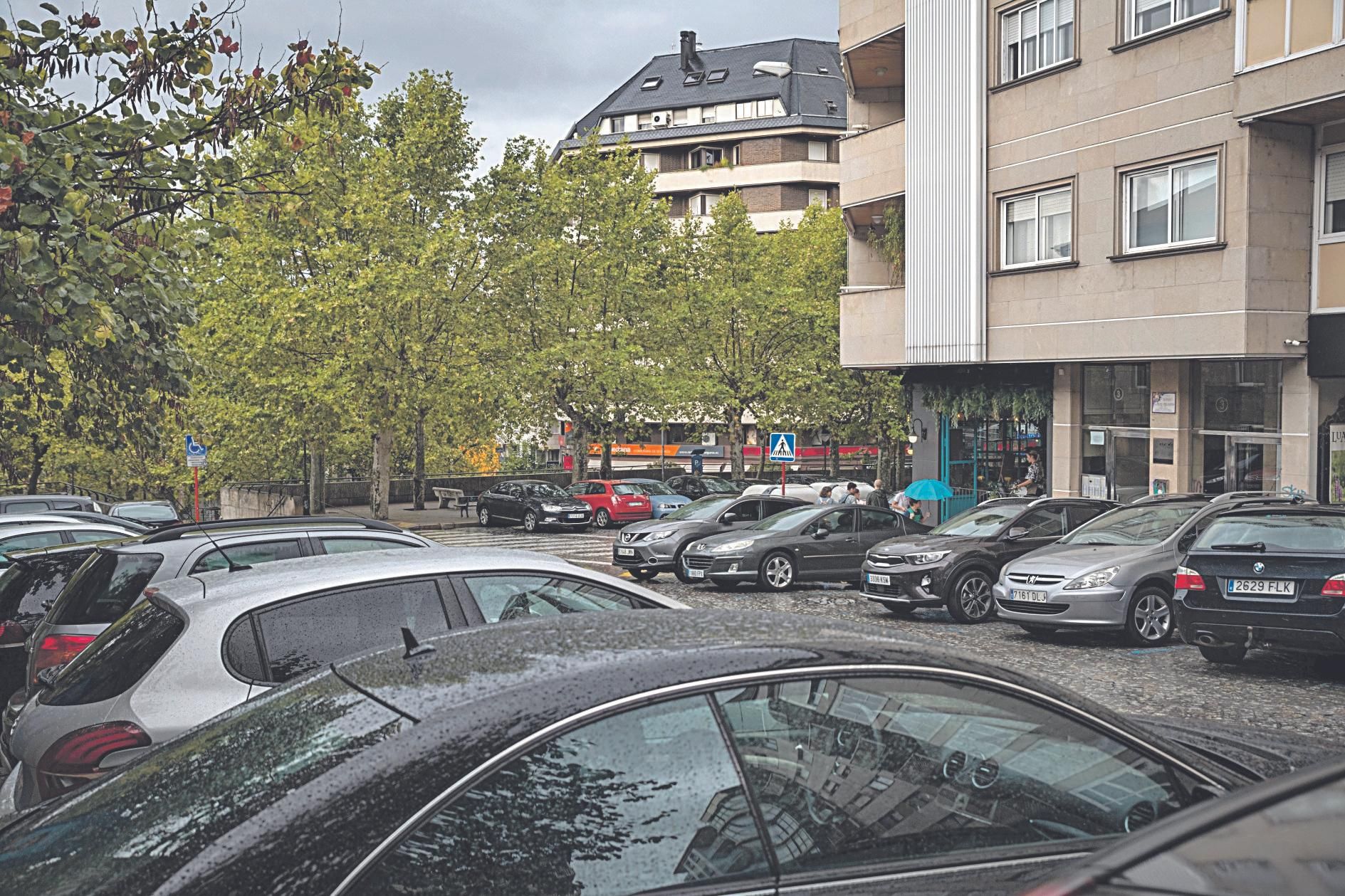 Aspecto actual de la calle Pérez Serantes. (ÓSCAR PINAL)