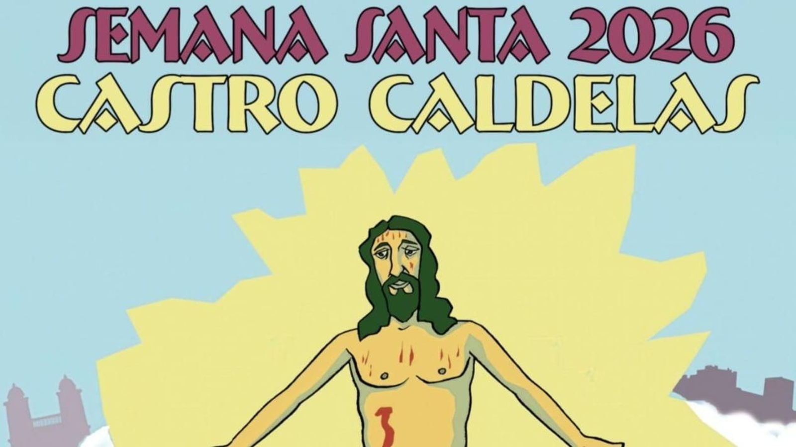 Cartel Semana Santa Castro Caldelas 2026.