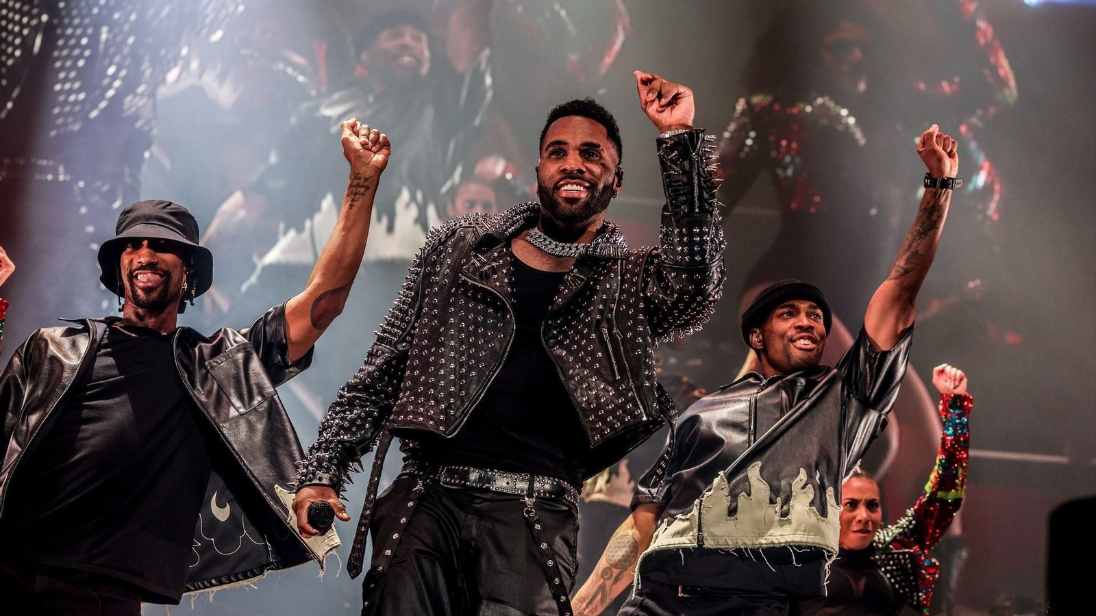Jason Derulo, durante un concierto.
