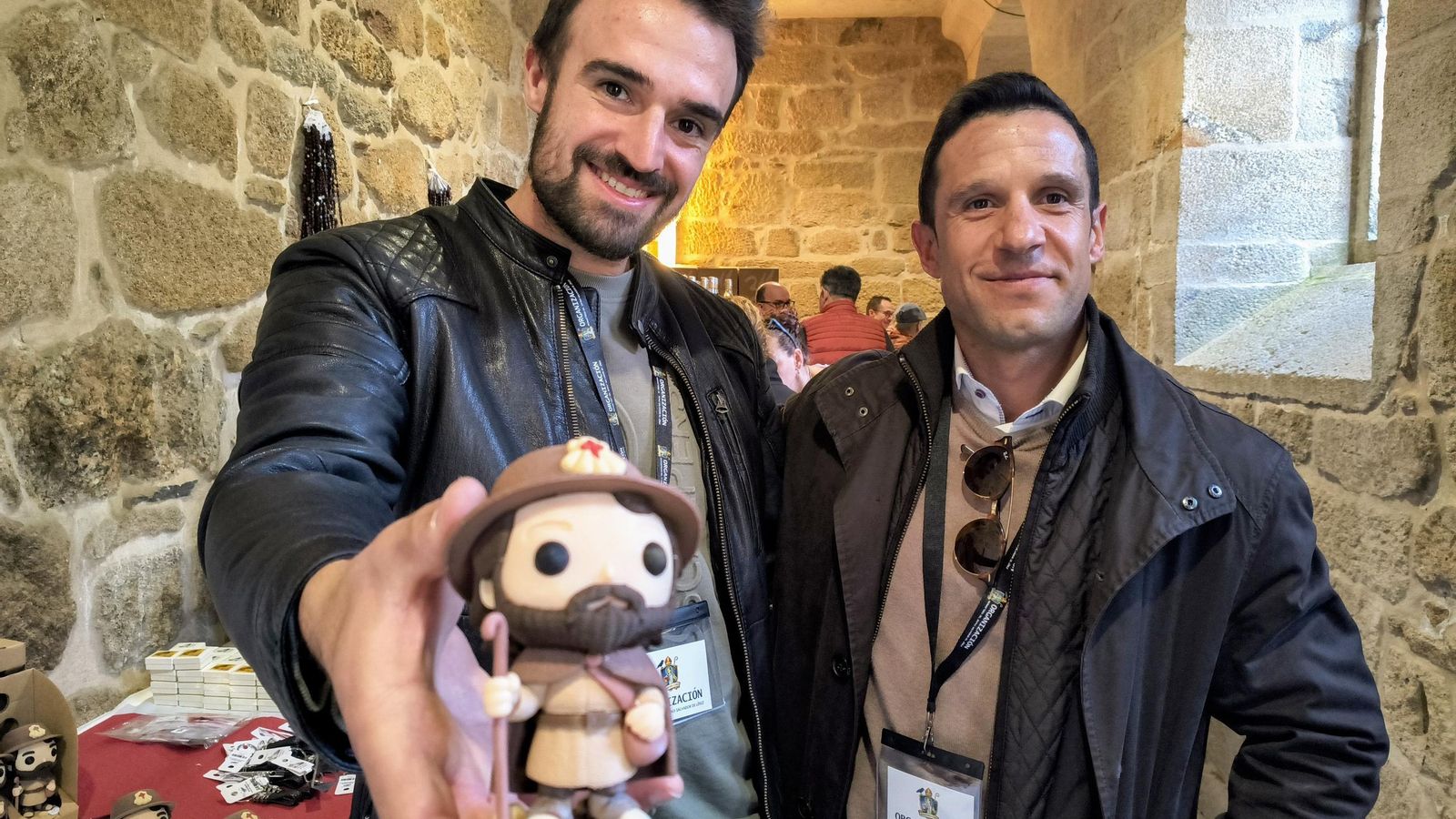 Imagen del Peregrino, que se comercializará por todo el Camino de Santiago.