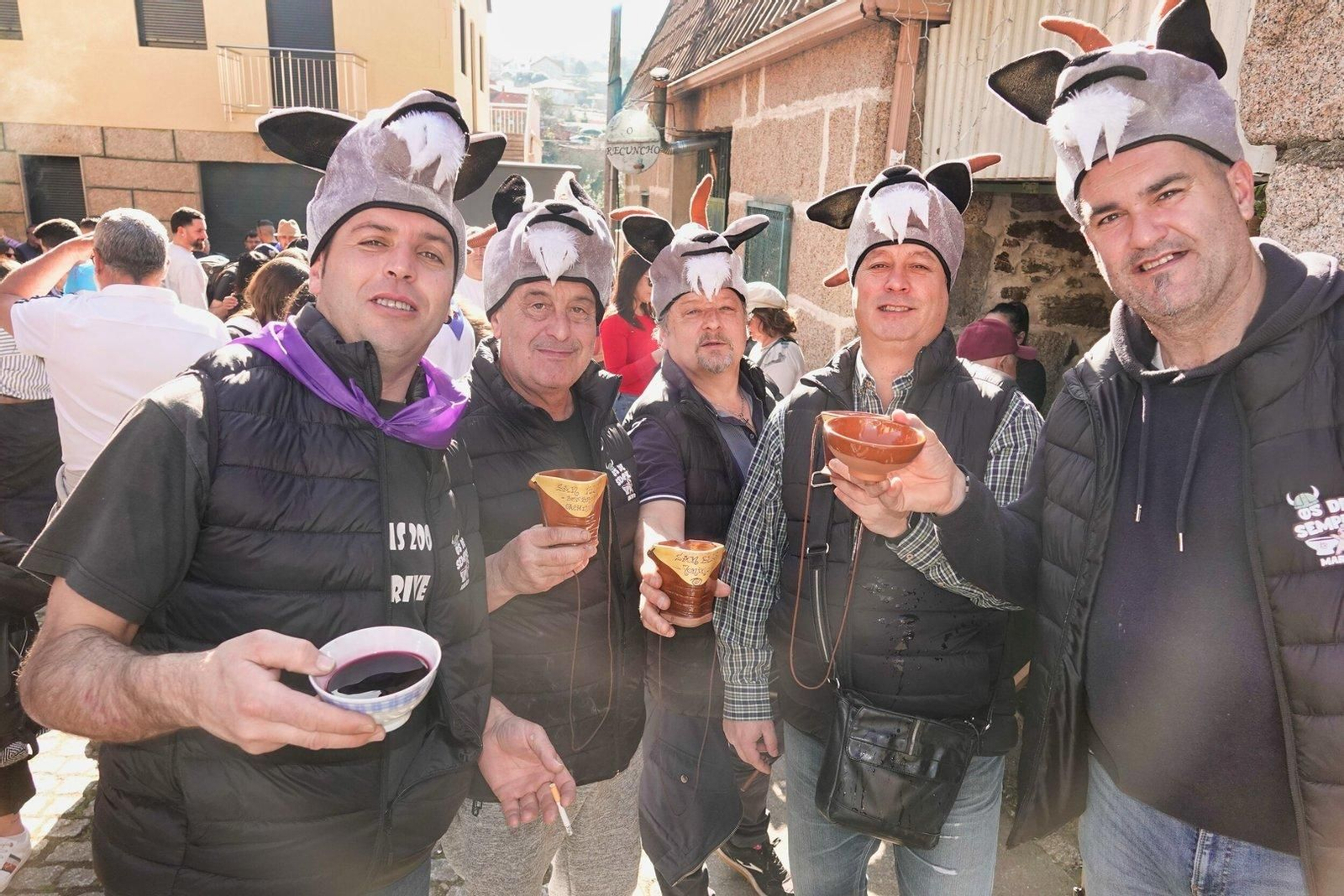 Peña 'Os de sempre' en San Blas.