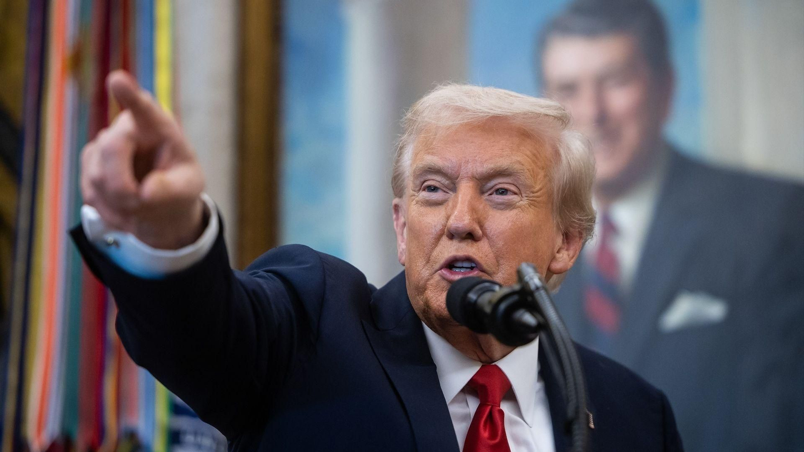 El presidente de EEUU, Donald Trump.