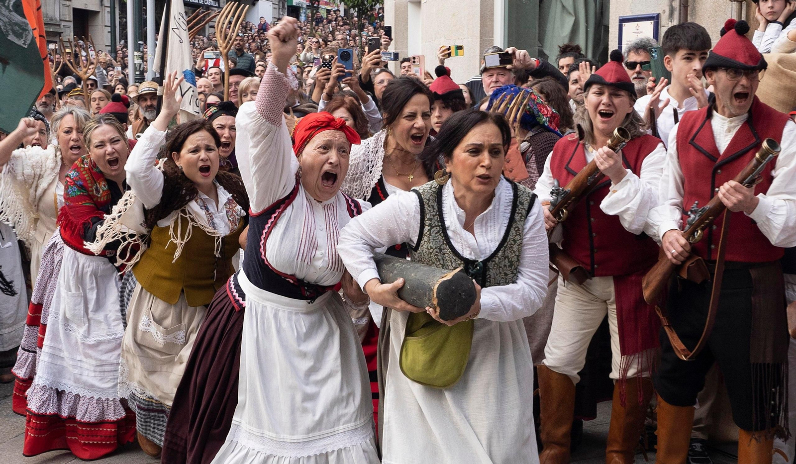Galería | Vigo revive su heroica Reconquista frente a los franceses