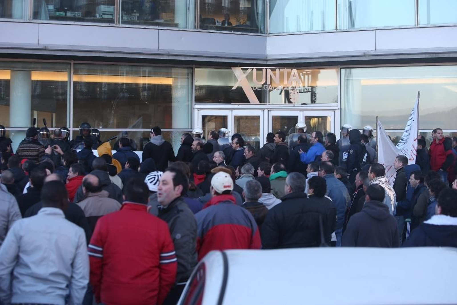 01 Las protestas de la flota de cerco  - Alberte