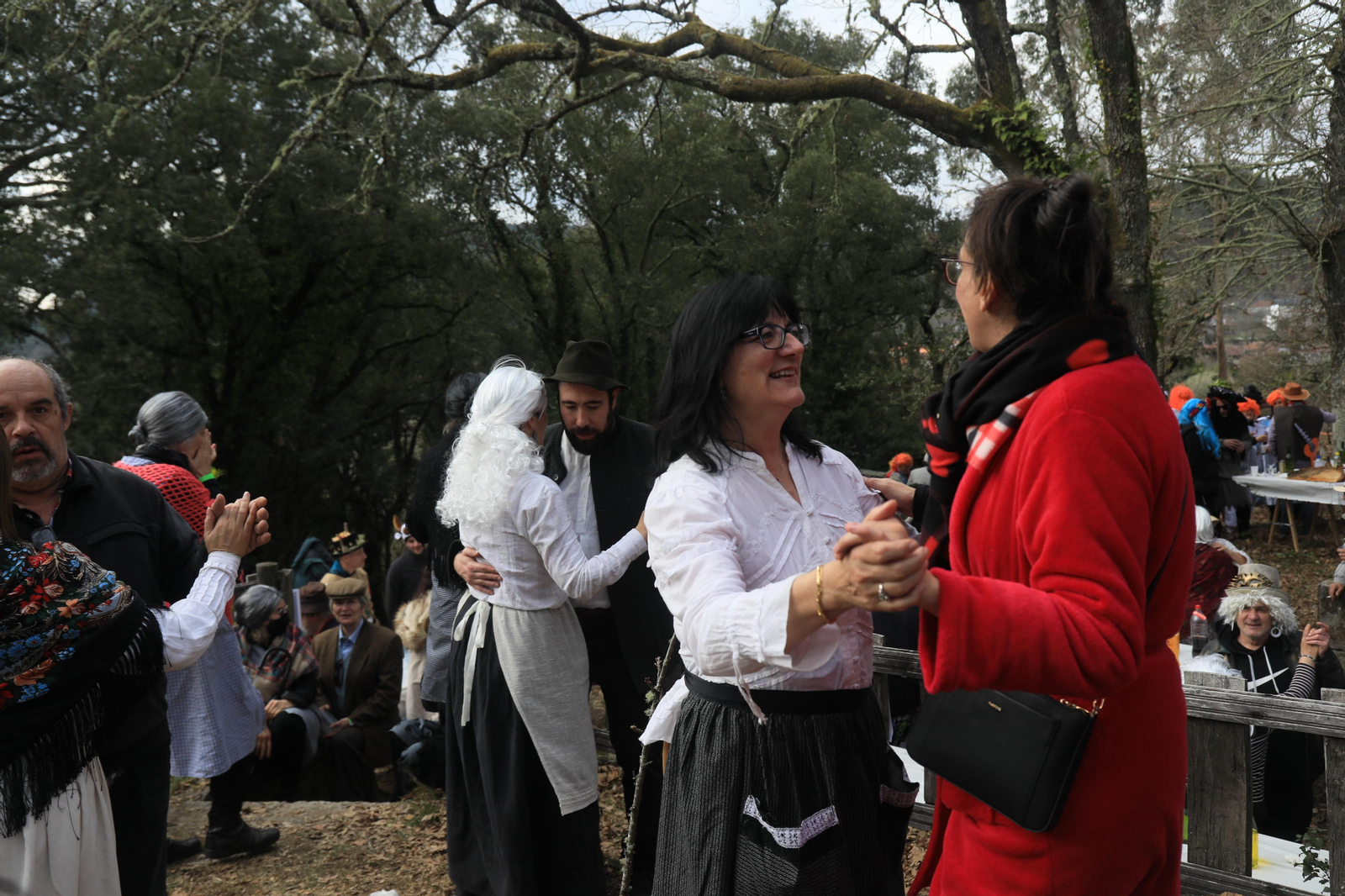 Caza del oso en Sande, Cartelle. José Paz