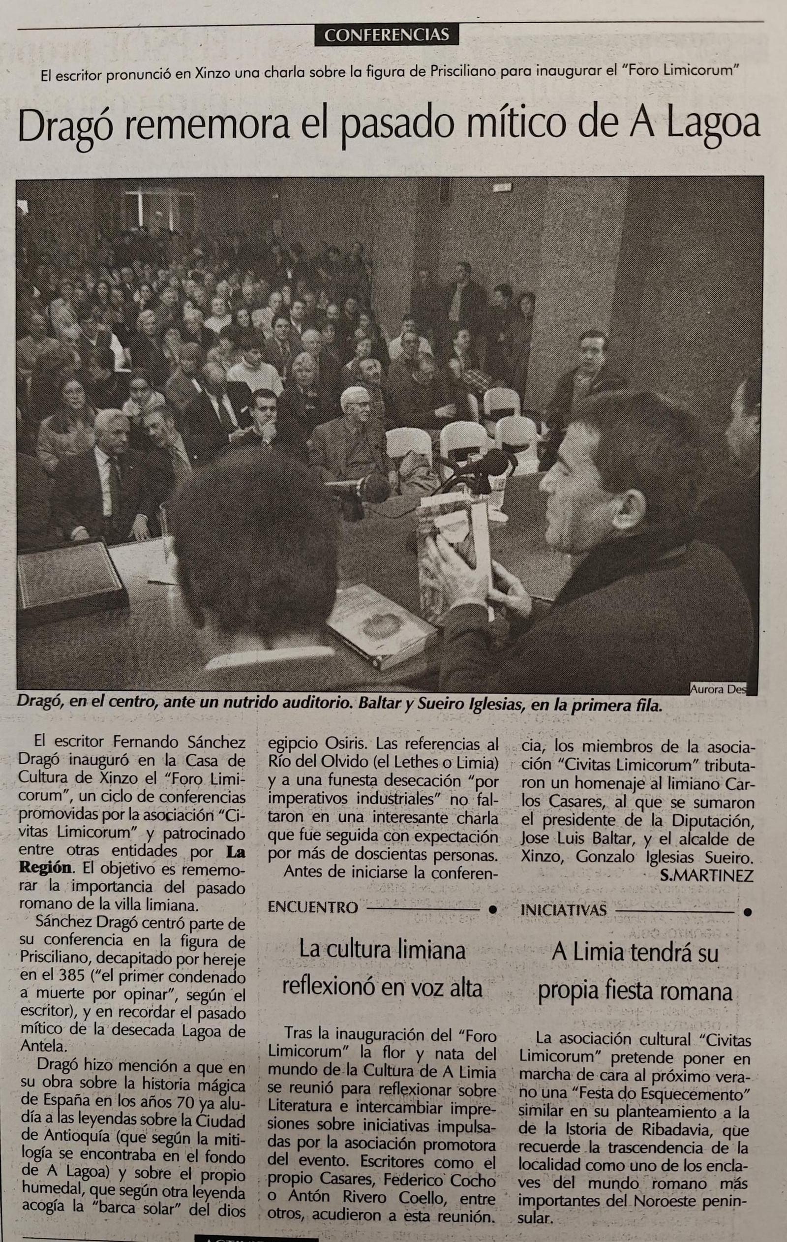 14 de enero de 2001.