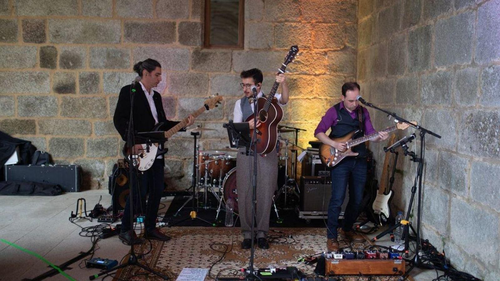 Actuación da banda (Amandi Fotografía)