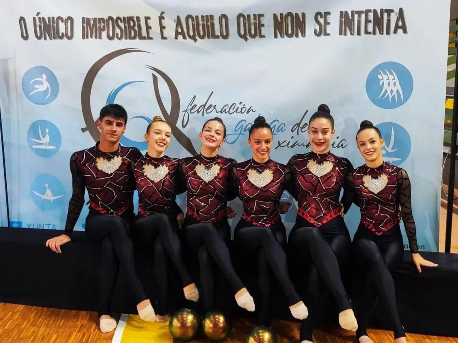 Las artistas del tapiz volvieron a brillar en el Campeonato Base de Gimnasia