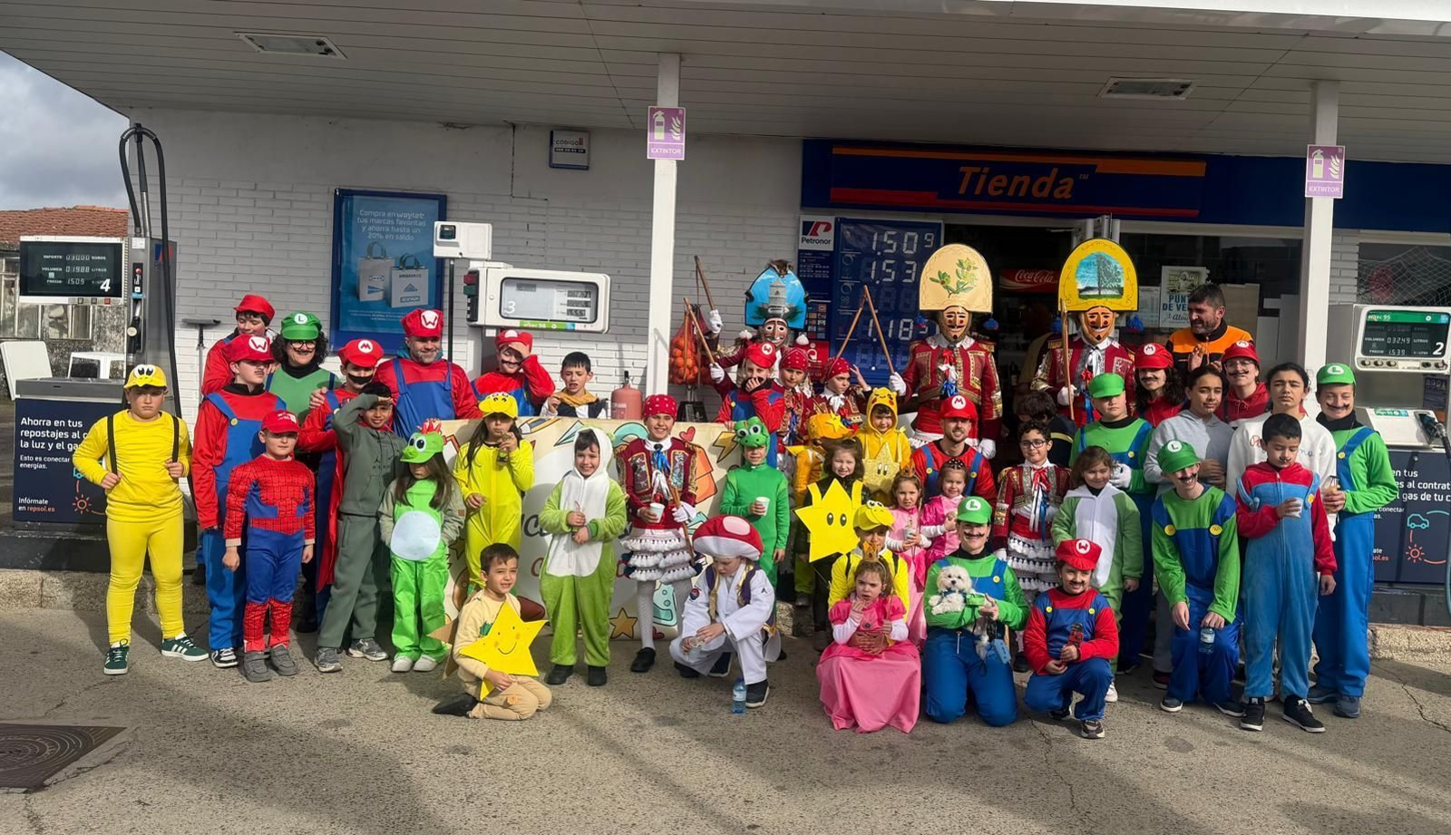 O Entroido no colexio Vicente Risco de Cualedro