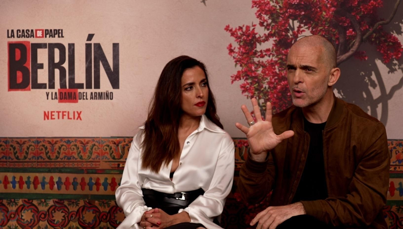 Pedro Alonso durante la promoción de  'Berlín y la dama del armiño'.