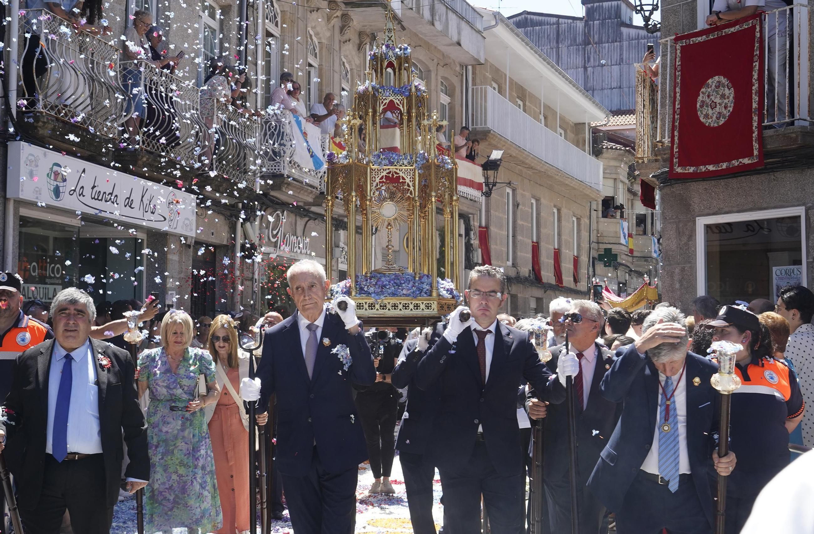 Celebración del Corpus en Ponteareas.