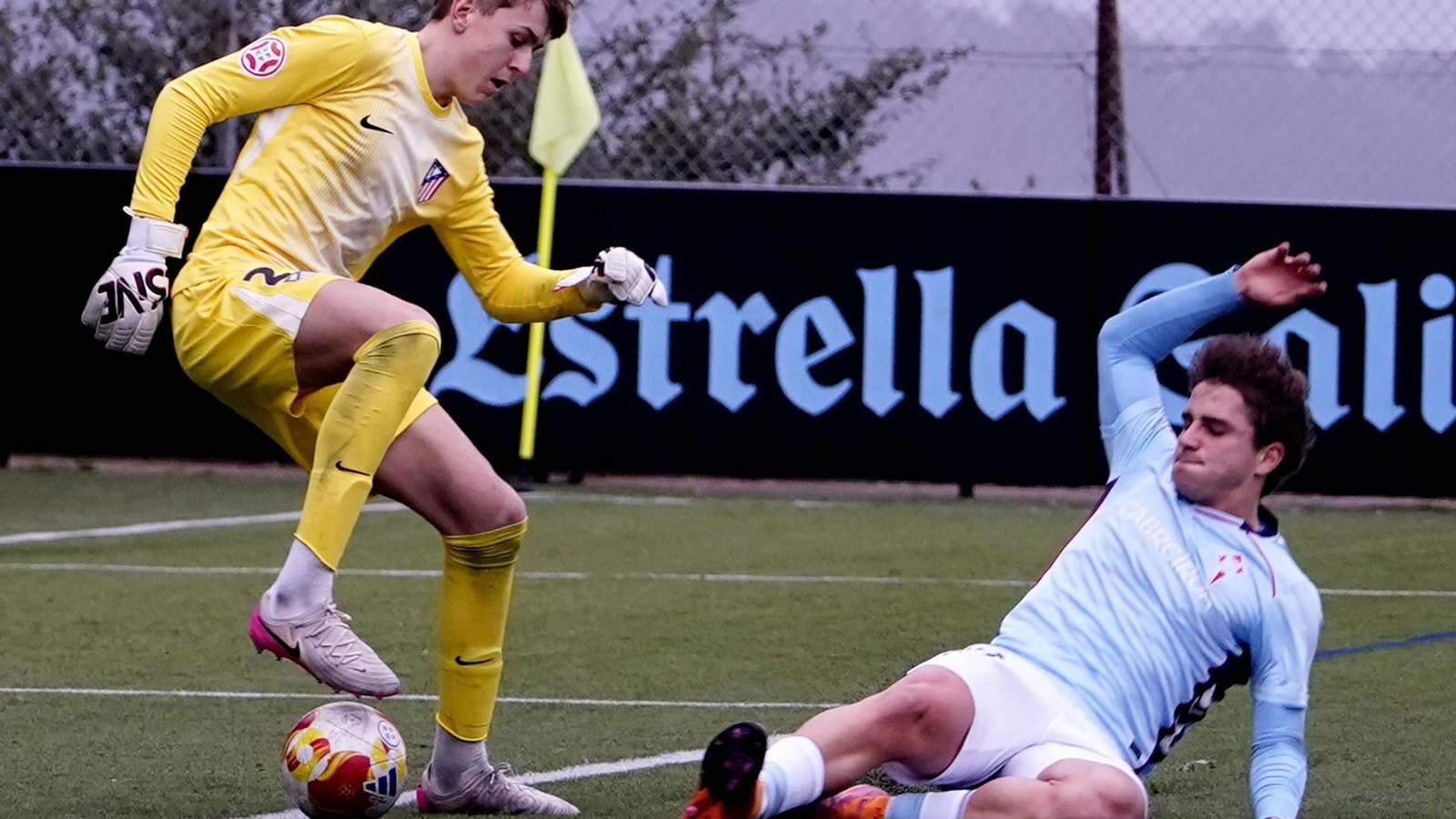 La formación celese superó al Atlético en las semifinales.