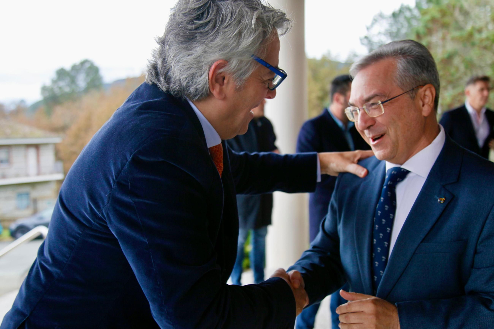 Galería | Luis Menor, el presidente de la Diputación de Ourense, en el Foro La Región, en imágenes