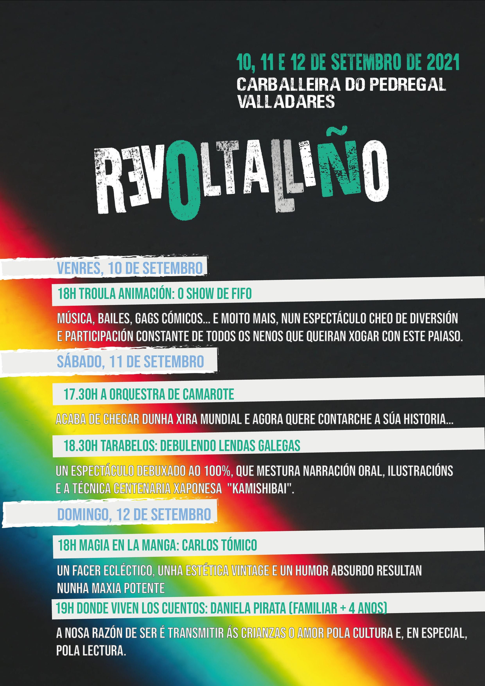 Horario del revoltalliño de Valladares.