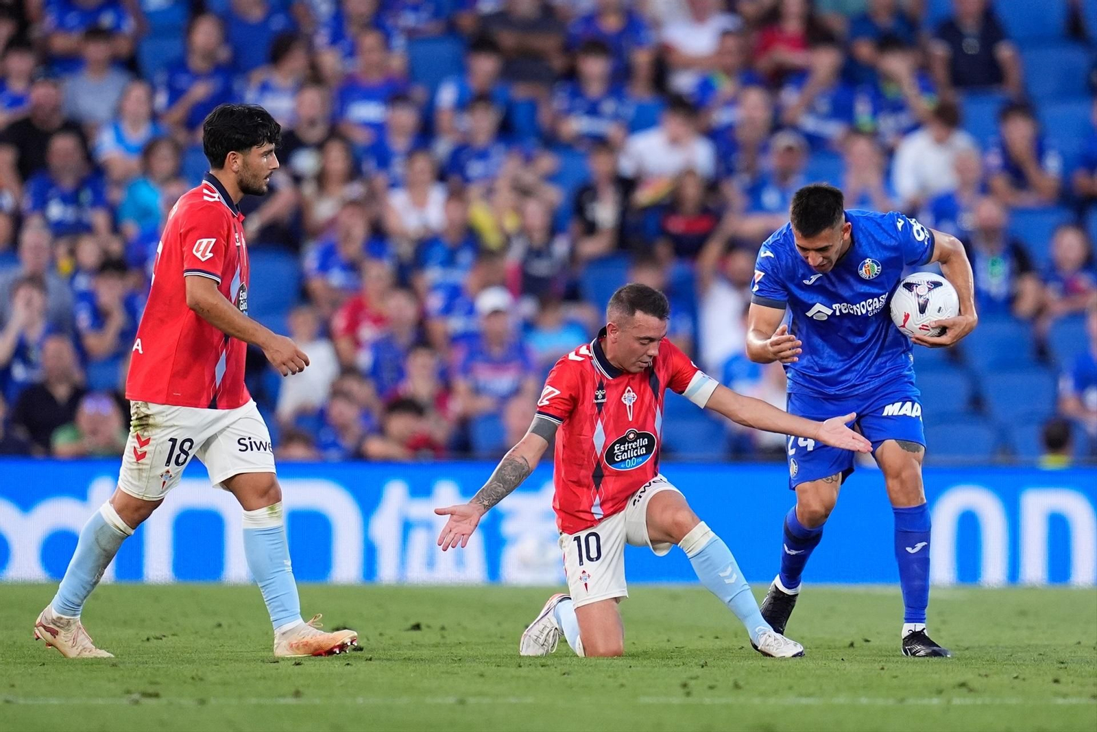 Galería | El Celta se atasca ante el Getafe