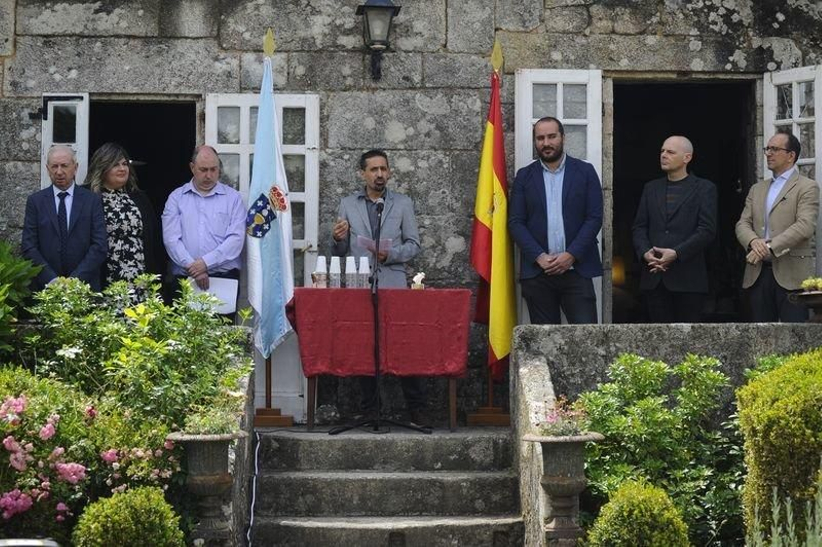 Acto de entrega do Premio Antón Losada Diéguez. (MARTIÑO PINAL)