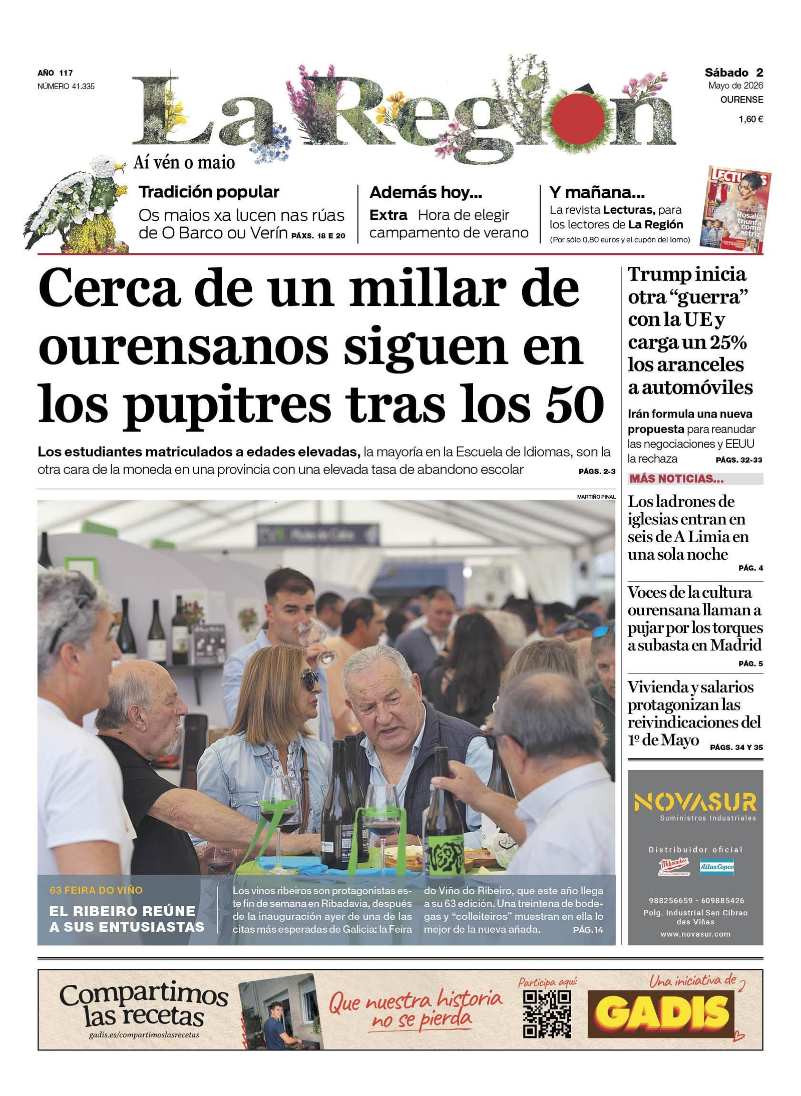 La portada de hoy