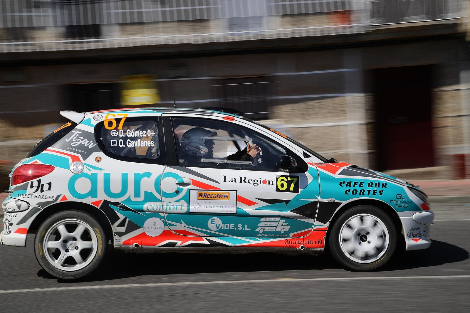 Galería | El tramo de Taboadela marca el inicio del segundo día del Rally de Ourense 2026, en fotos