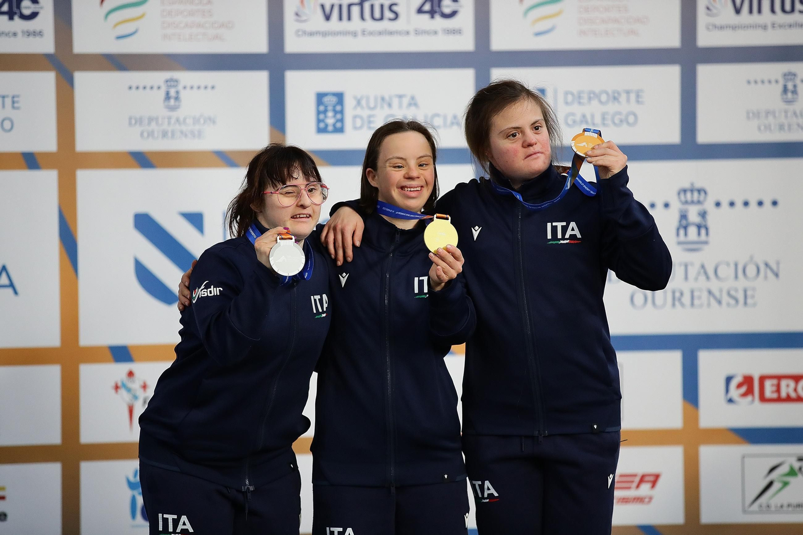 Galería | El Campeonato Mundial Virtus llena Ourense de récords mundiales y atletismo