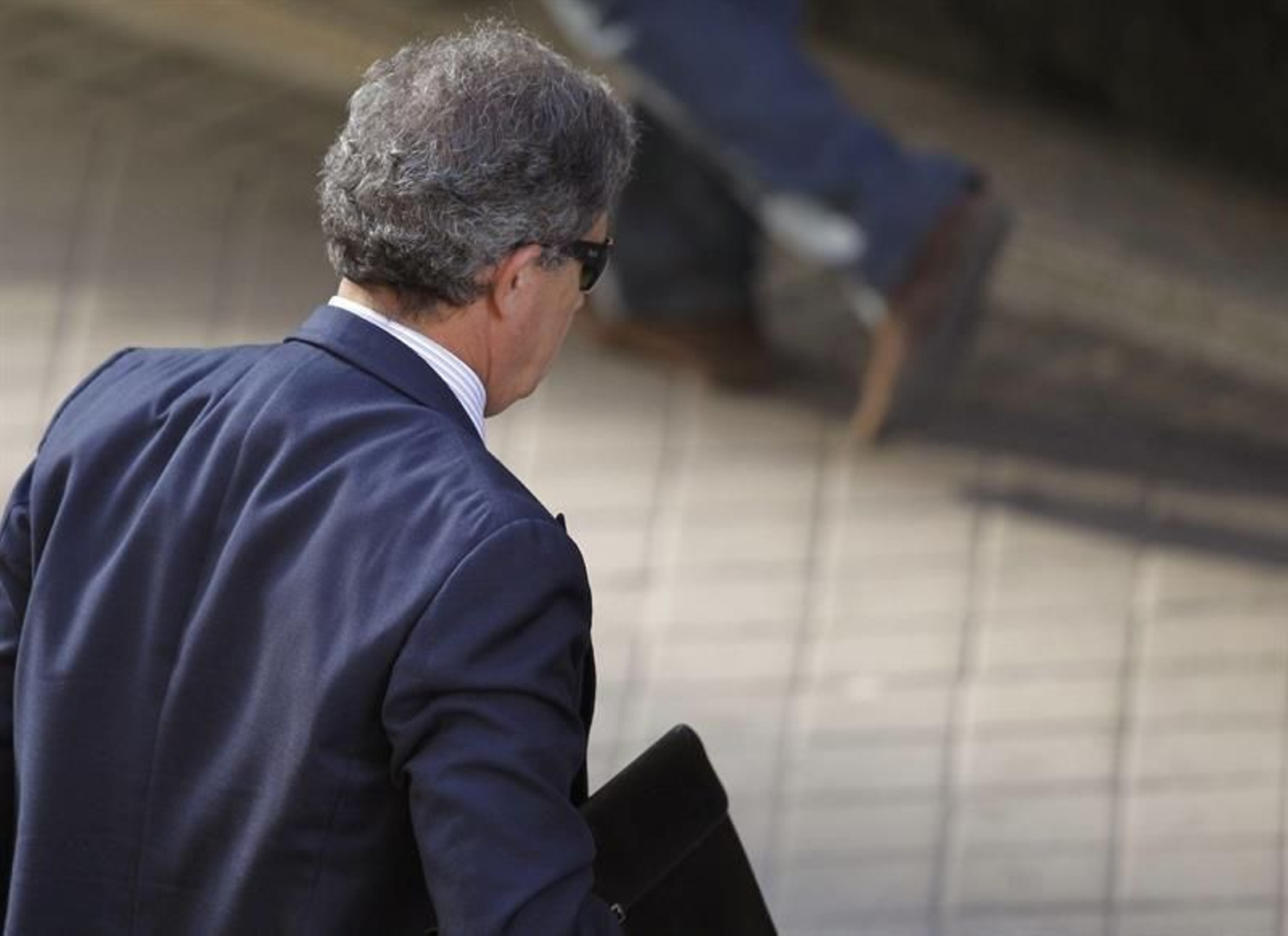Jordi Pujol Ferrusola a su llegada a la Audiencia Nacional (Foto: EFE)