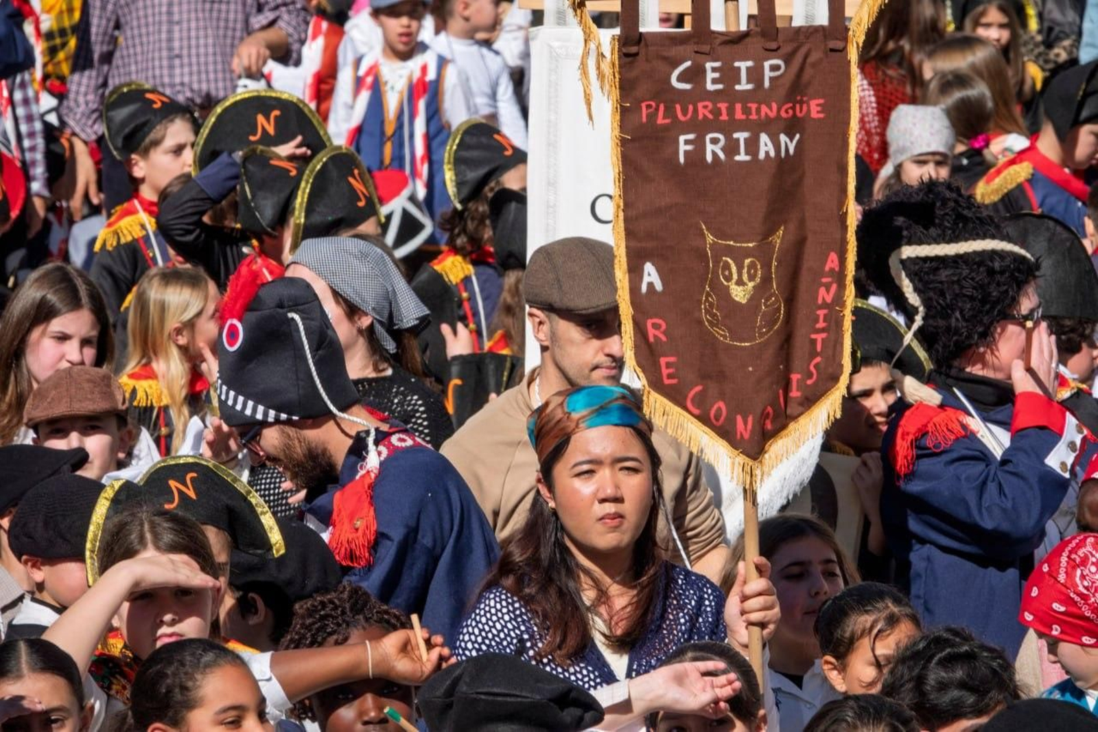 Galería | Cientos de niños toman Vigo por la Reconquistiña