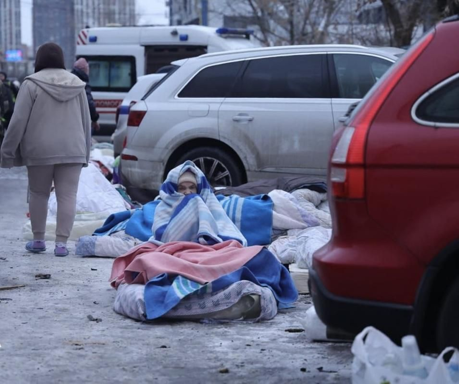 La situación en Kiev tras los ataques de Rusia