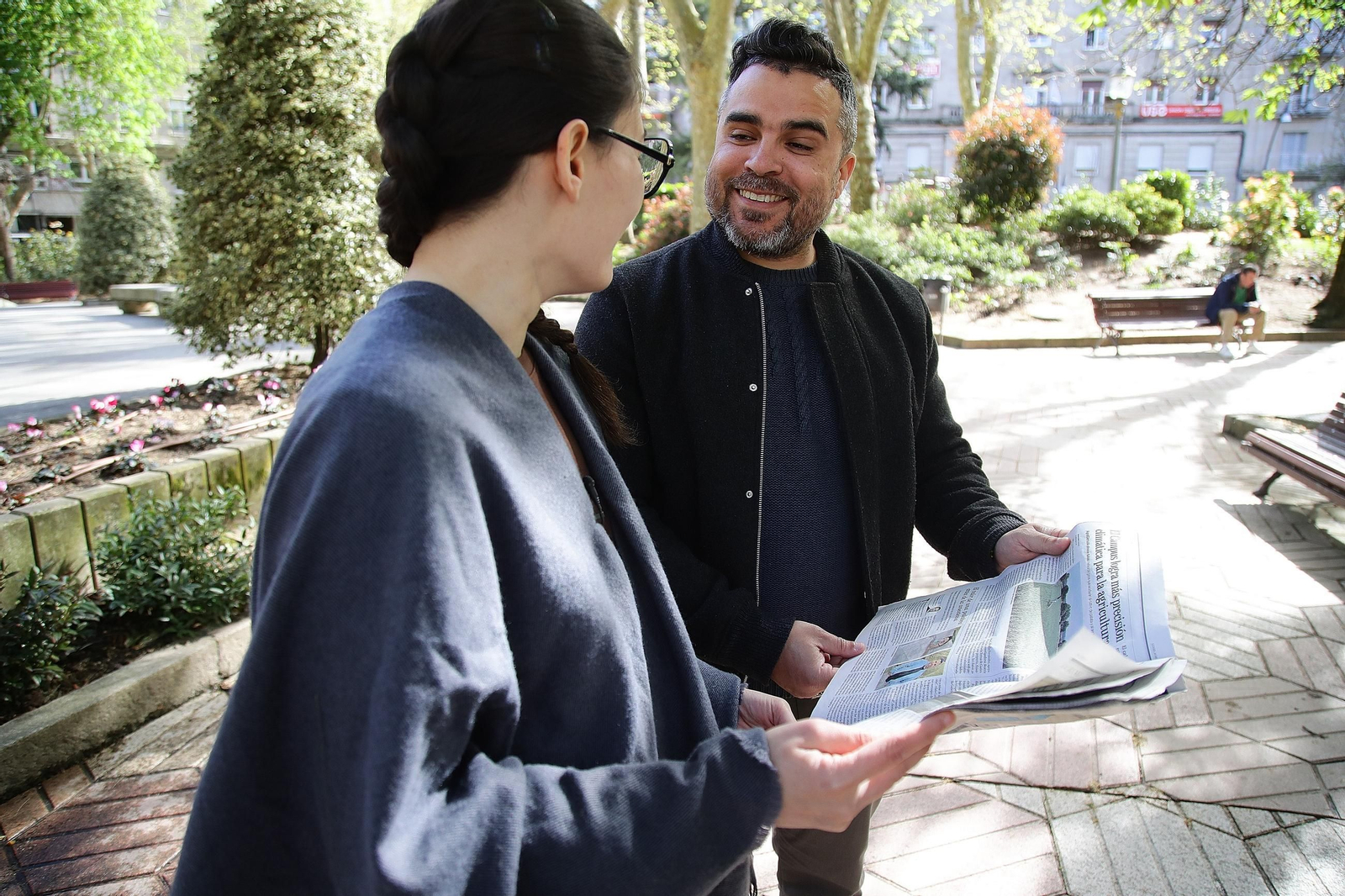 Luis y Sandra se reencuentran