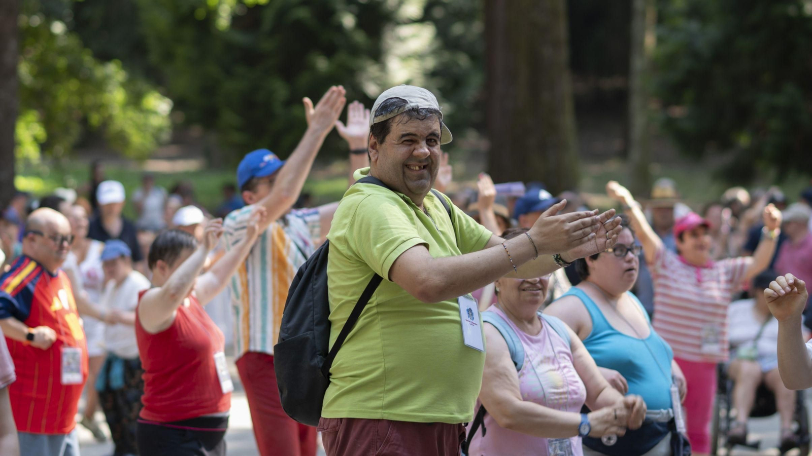 La música y el baile no faltaron durante toda la convivencia.