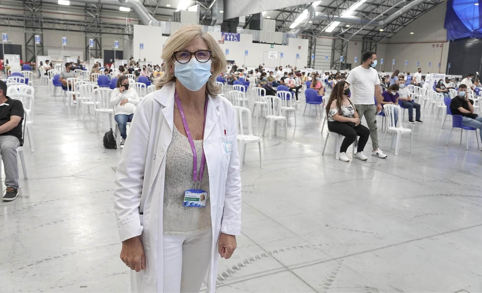 Pilar Reza es la directora de Enfermería del área viguesa.