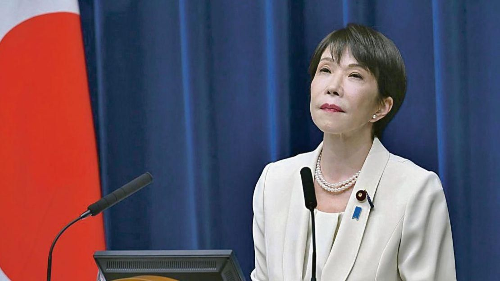La primera ministra japonesa, Sanae Takaichi.