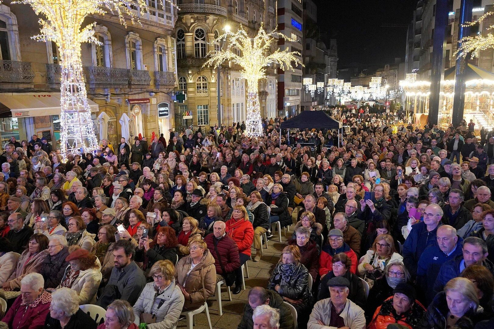 Público en el concierto protesta de Acopovi.