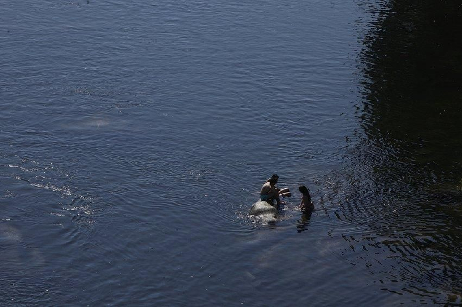 Ourense supera los 38 grados en un día en el que de nuevo marca la máxima gallega // Miguel Ángel