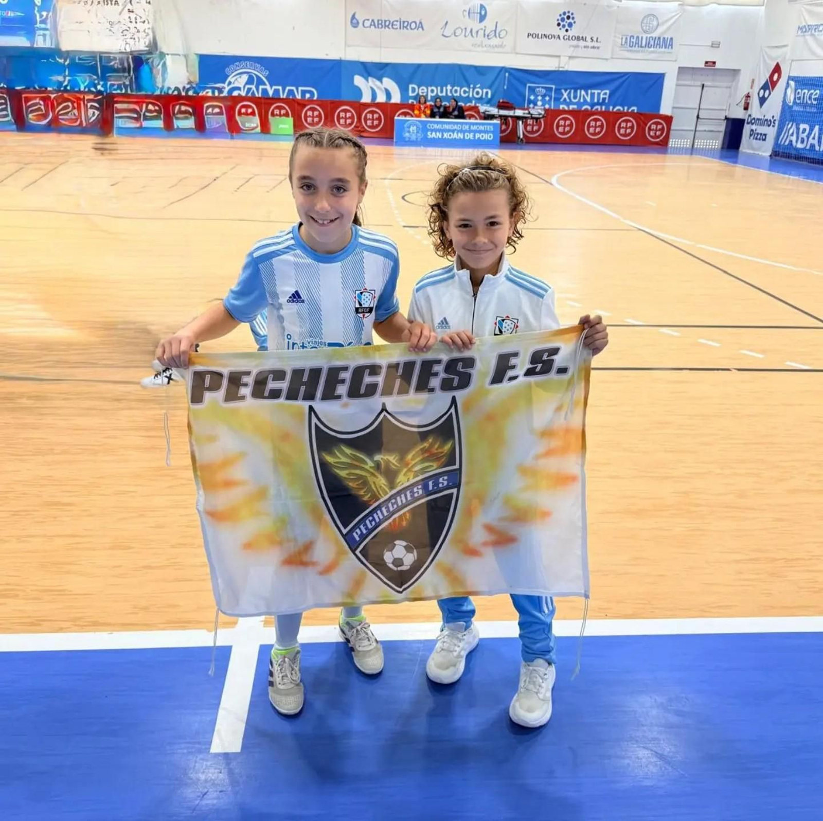 Pecheches contó con dos representantes en los campeonatos de selecciones autonómicas sub-10.