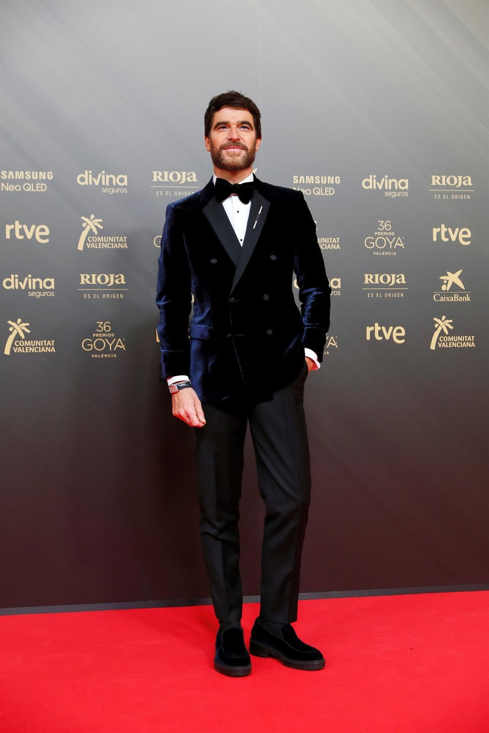 La alfombra roja de la 36ª edición de los Premios Goya. // EFE