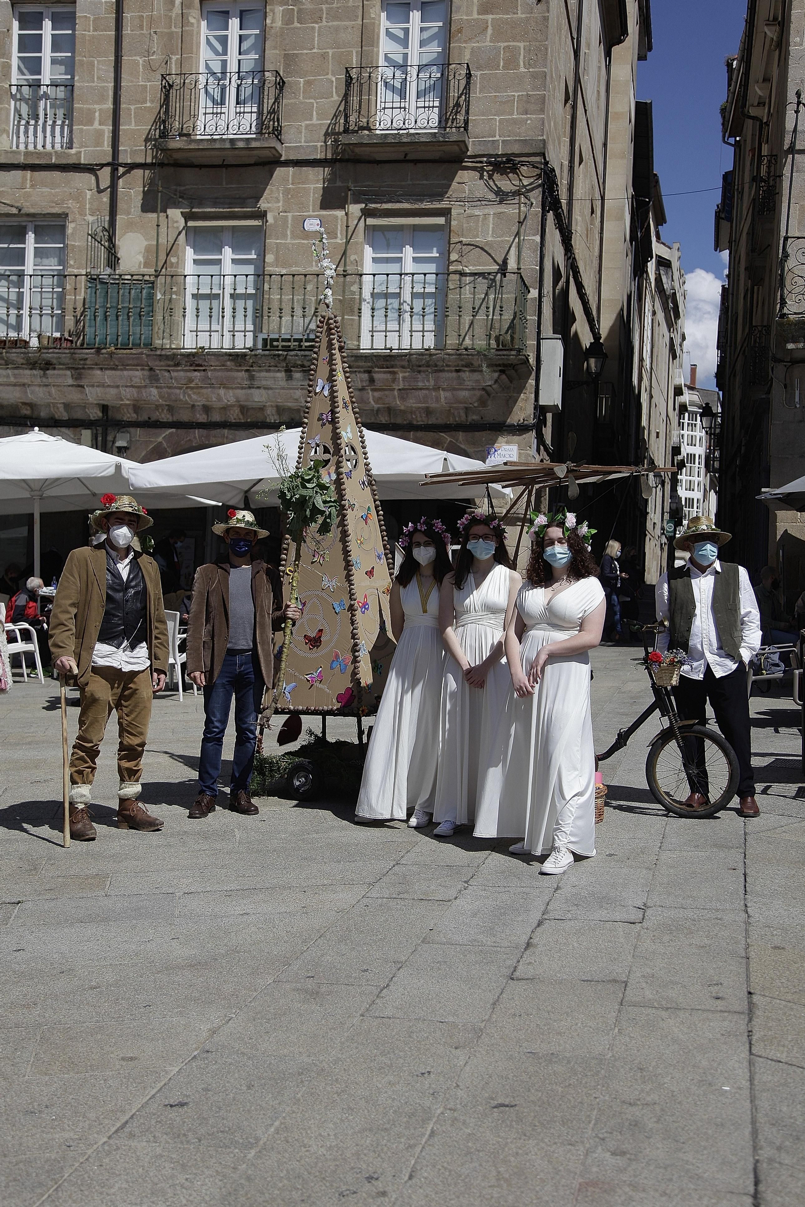 Celebración Maios en Ourense