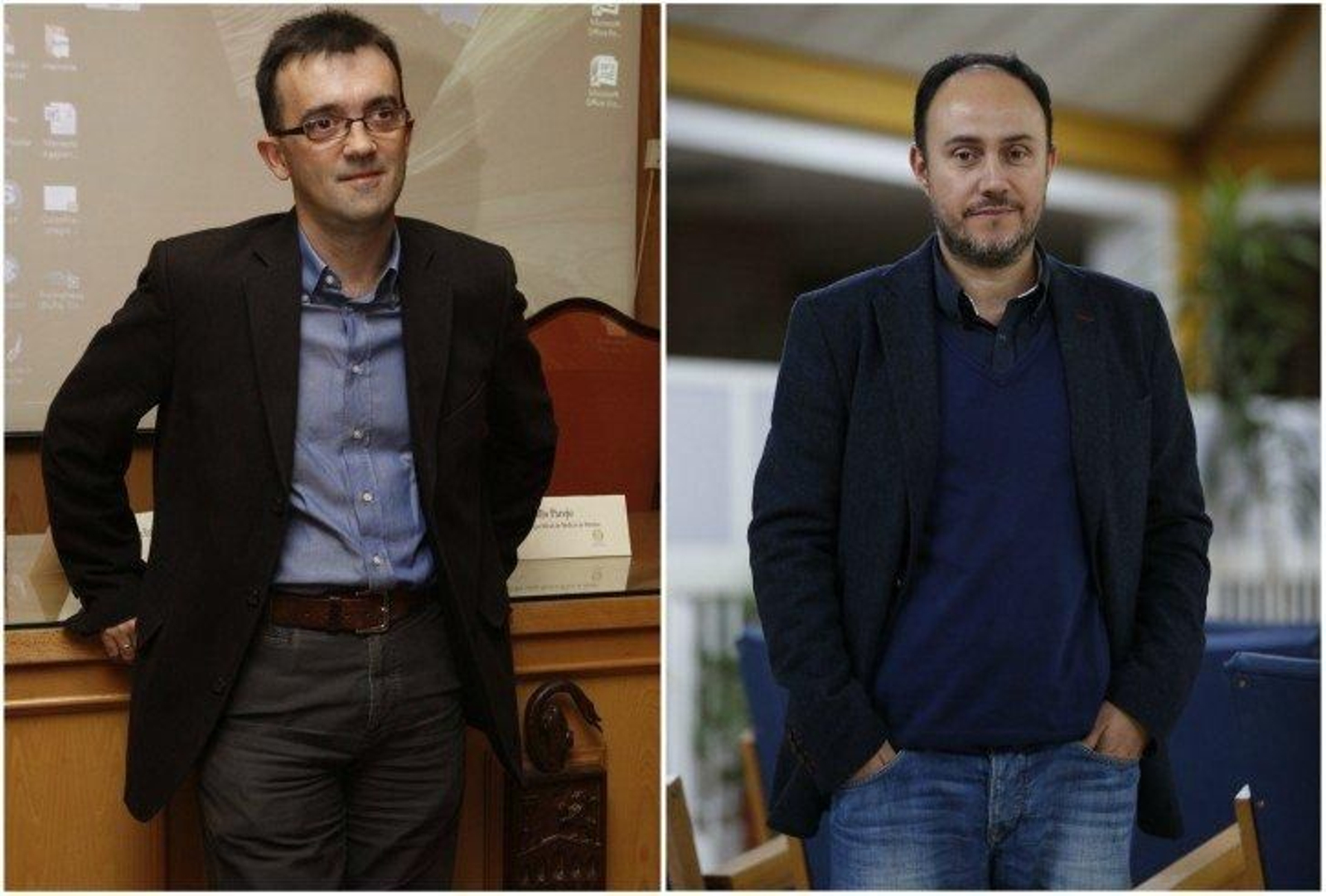 Los doctores Joaquín Cubiella y Alexandre García Caballero.