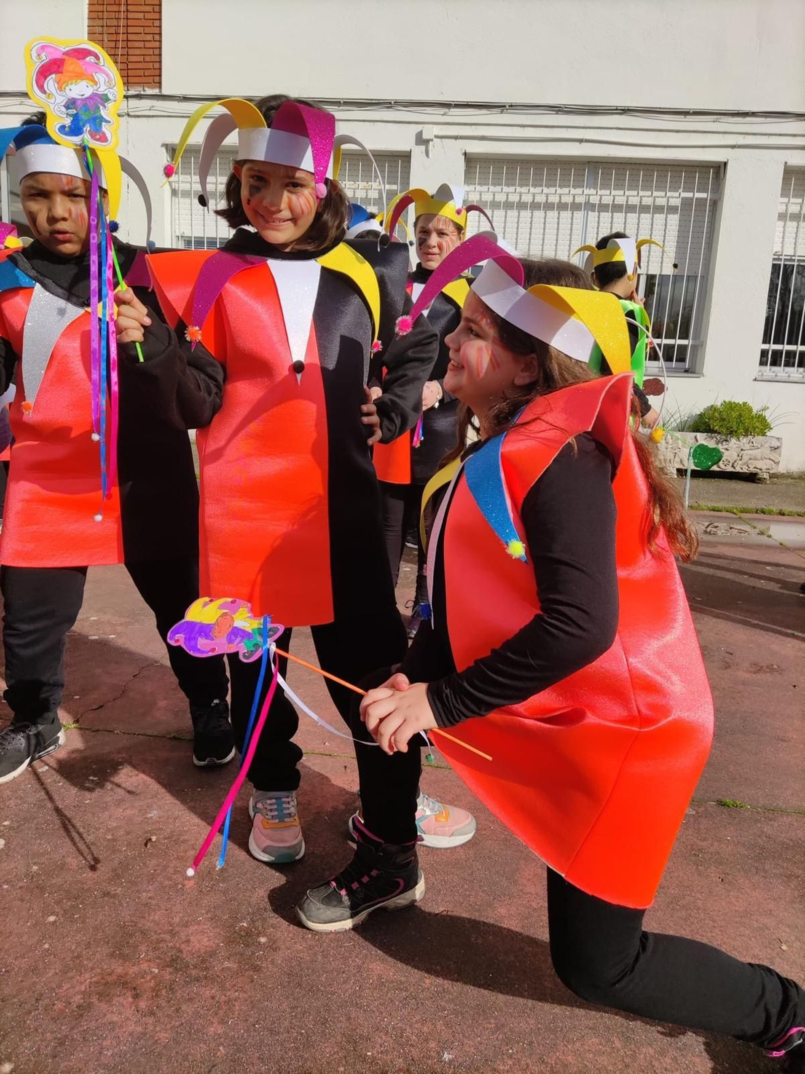 O Entroido no colexio Princesa de España de Verín