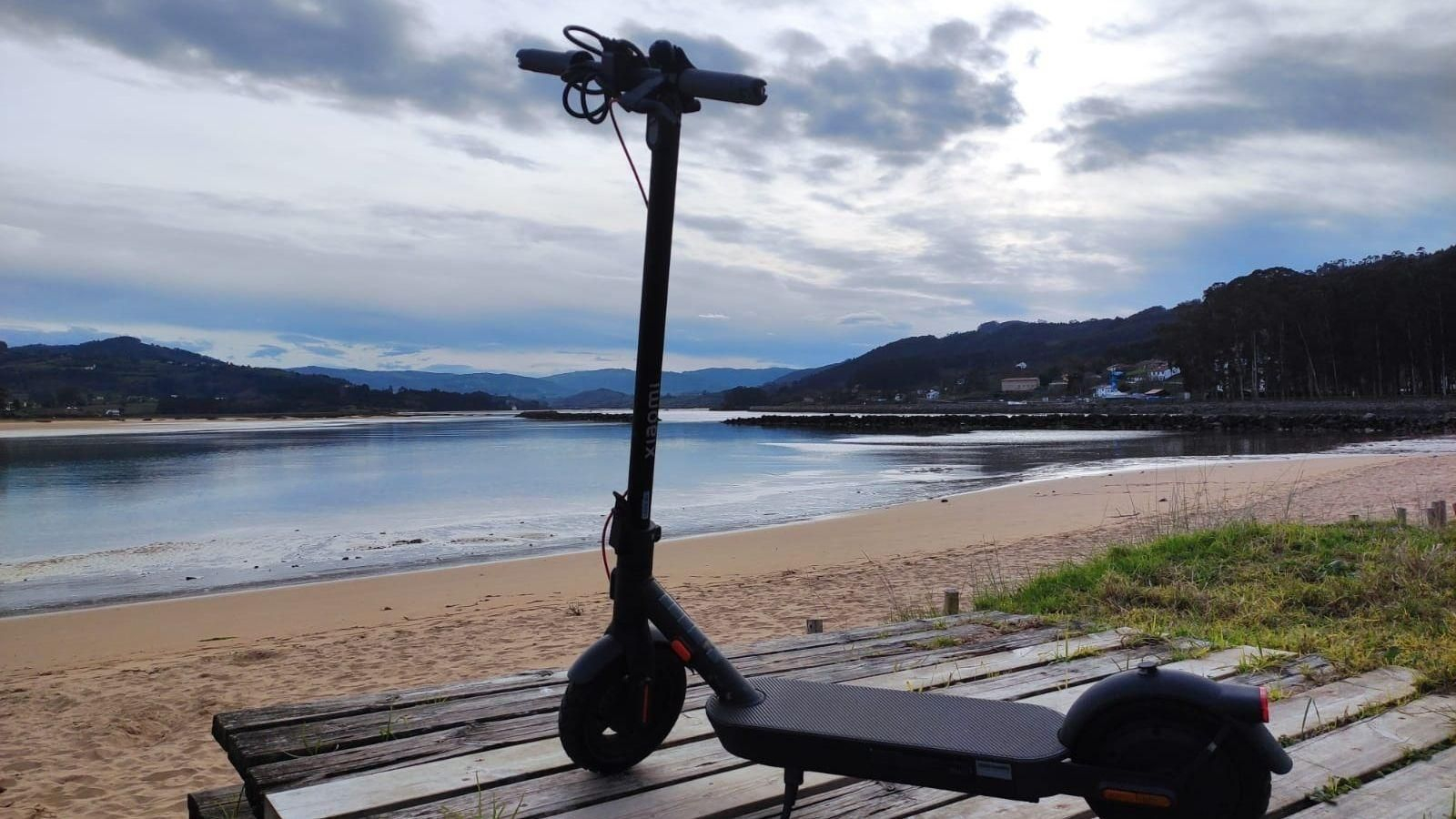 Un patinete eléctrico.