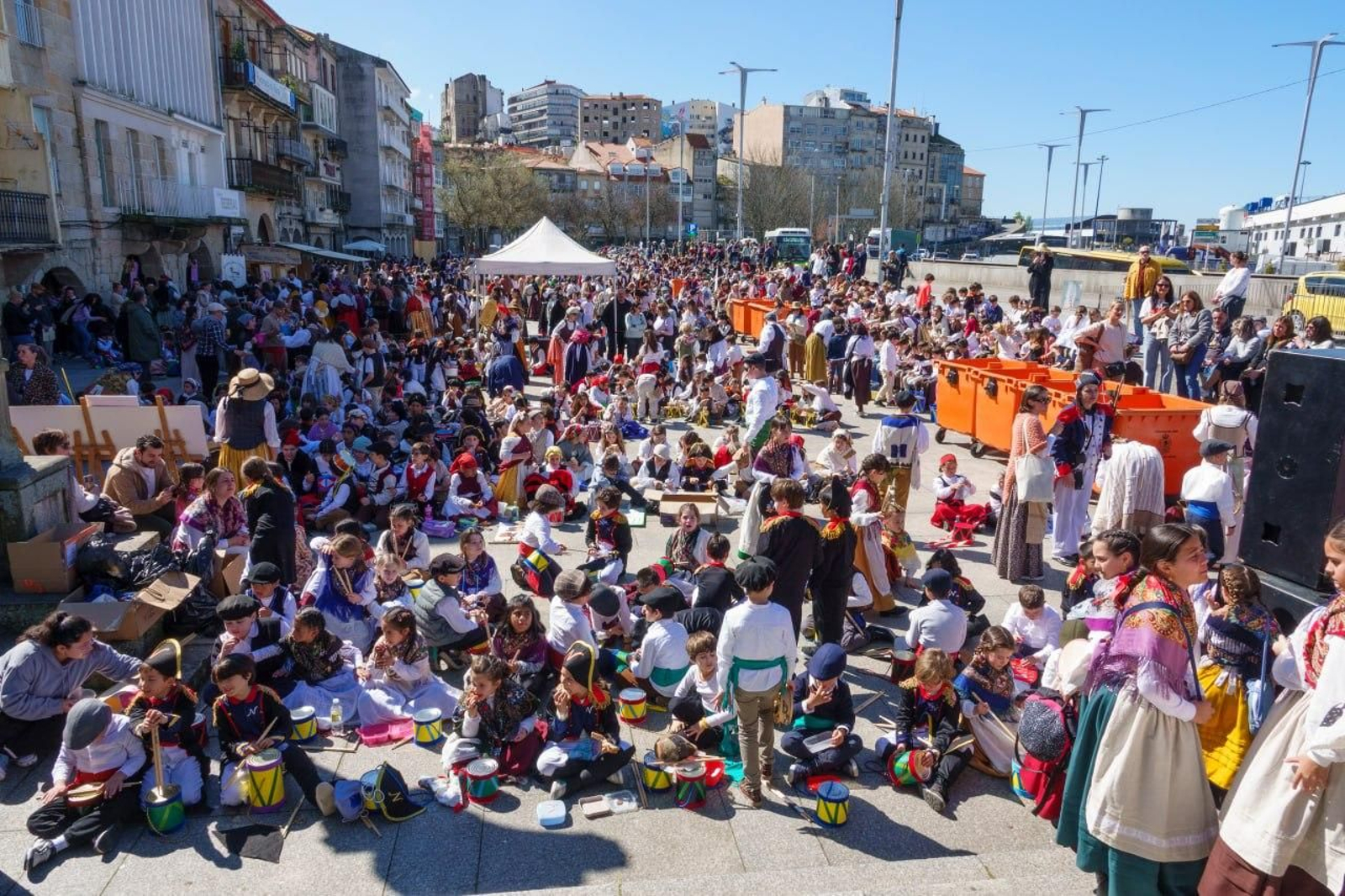 Galería | Cientos de niños toman Vigo por la Reconquistiña