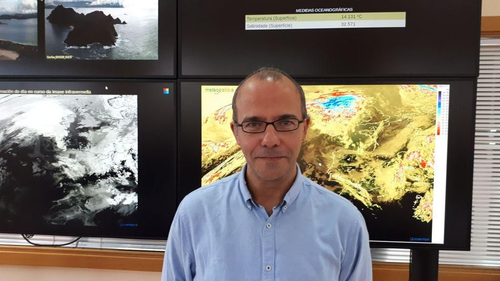 Juan Taboada, coordinador de Meteogalicia.