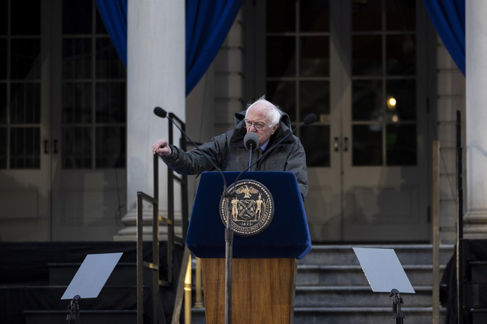 El veterano senador del Partido Demócrata de Estados Unidos Bernie Sanders