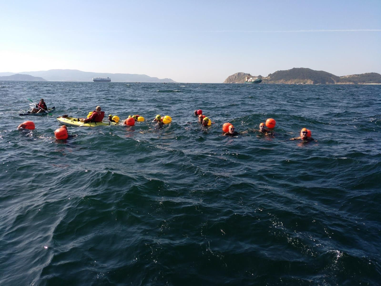 Travesía a nado desde Cíes desafío Atlántico - Vicente Alonso 13